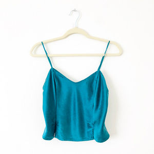 Victoria's Secret 100% silk Strappy Camisole M